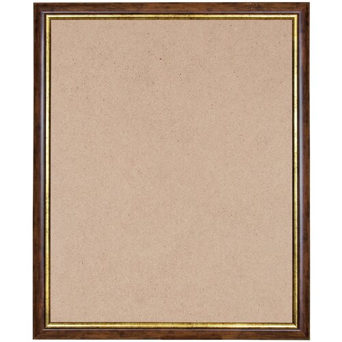 Рама багетная VIDA-ART 30х40см, с ДВП, цвет: коричневый с золотом