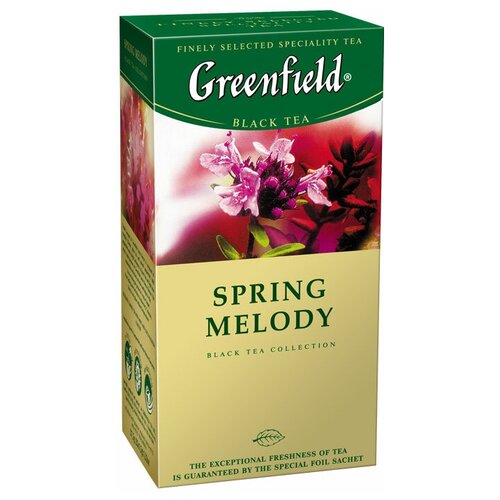 Чай черный Greenfield Spring Melody в пакетиках,100пак*2гр*2упак.