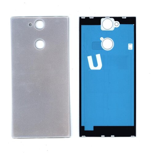 Задняя крышка для Sony H3113 Xperia XA2/H4113 Xperia XA2 Dual, серебро 100% genuine lip1654erpc batteria for sony xperia xa2 h3113 h4113 1309 2682 high quality snysk84 3300mah new battery track code