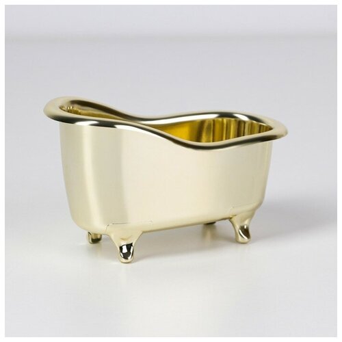 Ванночка декоративная Gold, 12 х 6 х 7 см