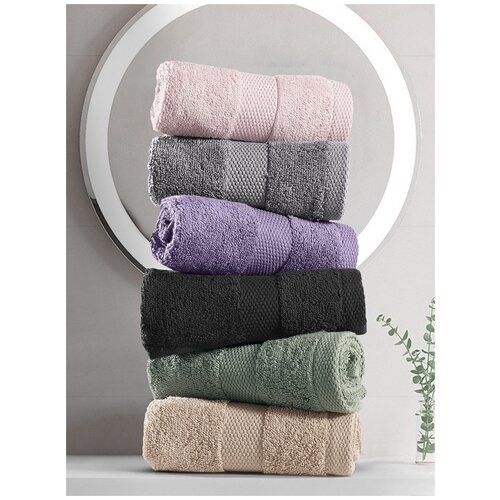 фото Полотенца махровое "karna" arel 30х50 см - aссорти