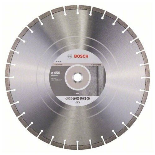 Алмазный диск по бетону Best for Concrete 450×25,4×3,6×12 мм Bosch 2608602660