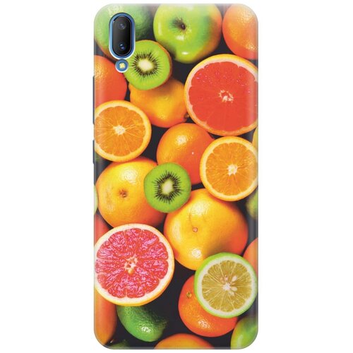 фото Gosso ультратонкий силиконовый чехол-накладка для vivo v11 с принтом "сочные фрукты"