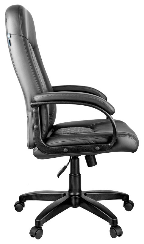 Компьютерное кресло Helmi HL-E29 Brilliance для руководителя, обивка: искусственная кожа, цвет: черный - фотография № 2
