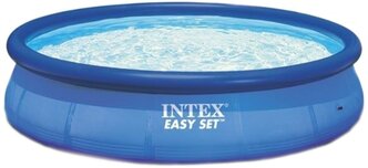 Бассейн надувной Intex, 305х76 см, Easy Set, 28122NP, фильтр-насос, 3853 л