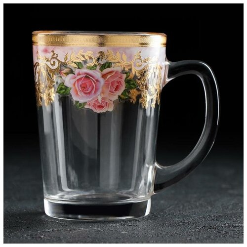 фото Кружка "роза. голд", 310 мл ас-декор