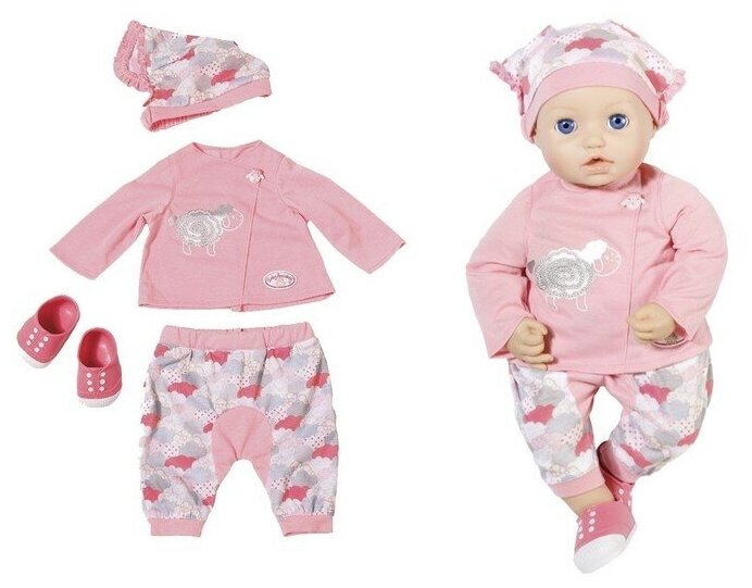 Одежда уютная для куклы ANNABELL, -ZAPF CREATION 700402