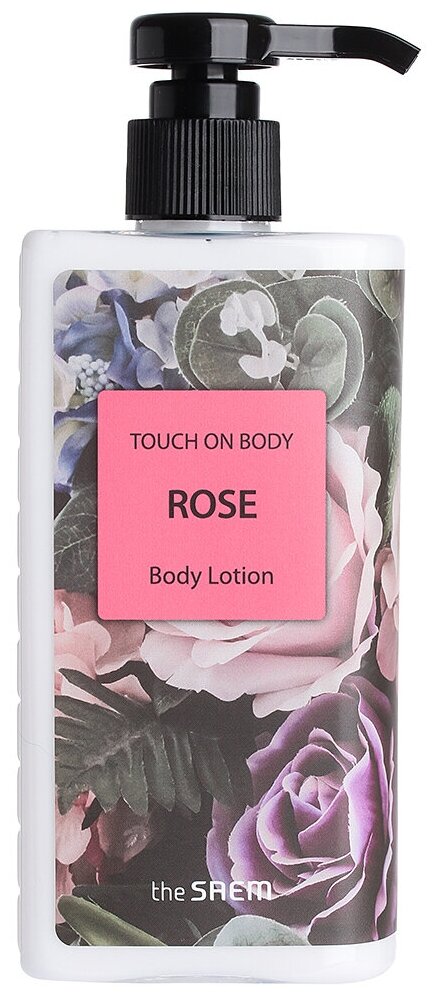 Лосьон для тела The SAEM Touch On Body Rose Body Lotion (300 мл)