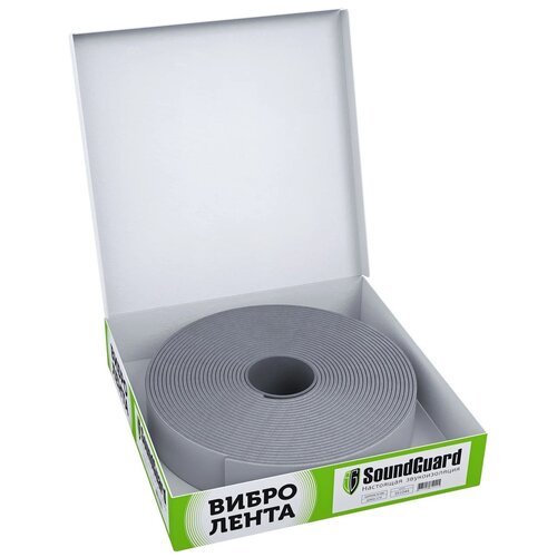 soundguard лента band rubber 50 х 4 мм 12 м 351044 SoundGuard лента SoundGuard Band Rubber 50 , 50 мм x 12 м