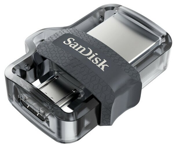 Память OTG USB Flash 32 ГБ SanDisk Ultra Dual m3.0 [SDDD3-032G-G46]