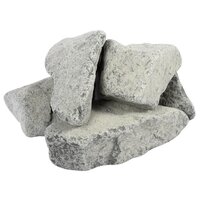 Камни для бани Габбро-Диабазобвалованный, средняя фракция (70-140 мм),3588