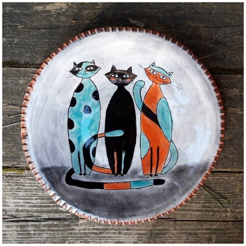 Тарелка Irina Volvach Art Ceramics 