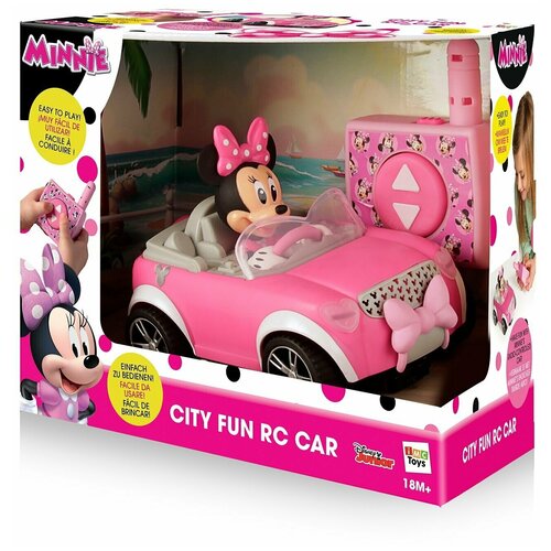 Машинка р/у Дисней 182073 автомобиль Минни (13 см) Disney IMC TOYS