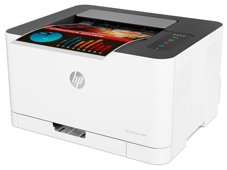 Принтер лазерный HP Color Laser 150nw, цветн., A4, белый/черный