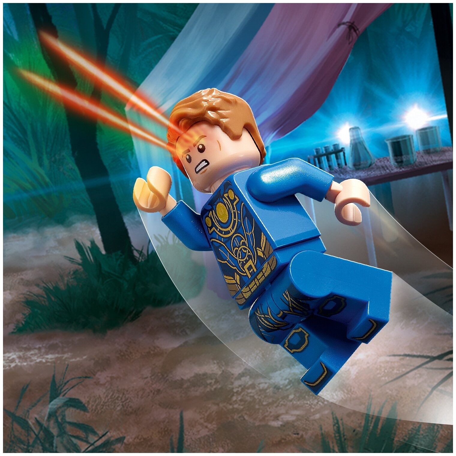 Конструктор Lego Super Heroes Воздушное нападение Вечных, - фото №9