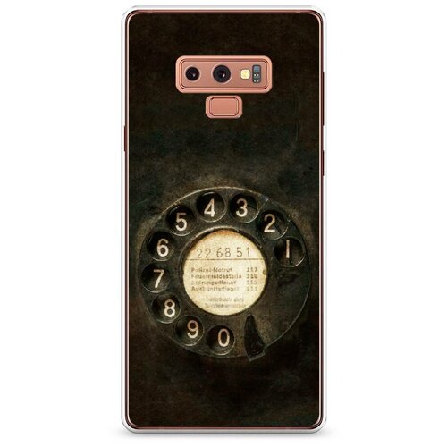 фото Силиконовый чехол "старинный телефон" на samsung galaxy note 9 / самсунг галакси нот 9 case place