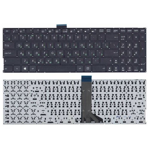 Клавиатура для ноутбука Asus X555L X553 черная плоский ENTER 938₽