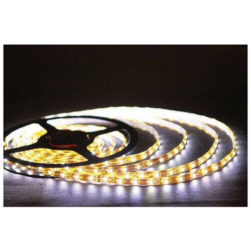 Светодиодная влагозащищенная лента Horoz 4,8W/m 60LED/m 3528SMD холодный белый 5M 081-001-0001 HRZ00001174