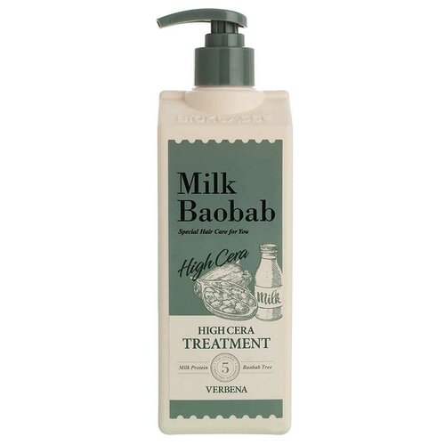 Питательный бальзам для волос Milk Baobab High Cera Treatment Verbena, 500 мл