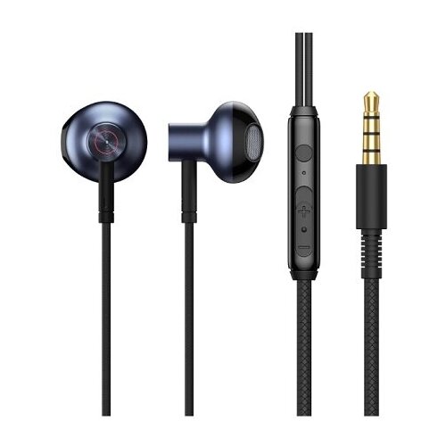 Проводные наушники Baseus Encok 3.5mm Wired Earphone H19 (NGH19-01, NGH19-03) наушники remax monster rm 598a metal wired earphone микрофон подключение type c серебристый