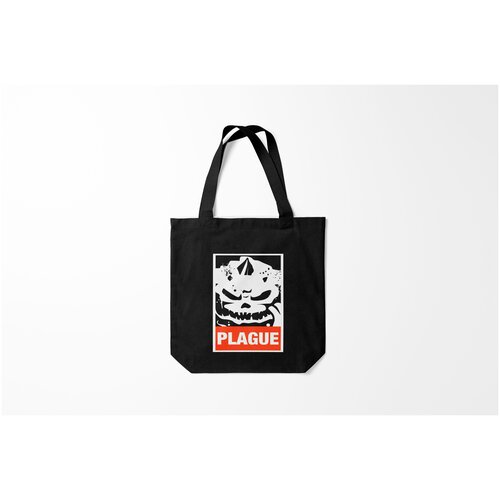 фото Сумка-шоппер / 40х40 см / геймерам / warhammer 40k burnettie