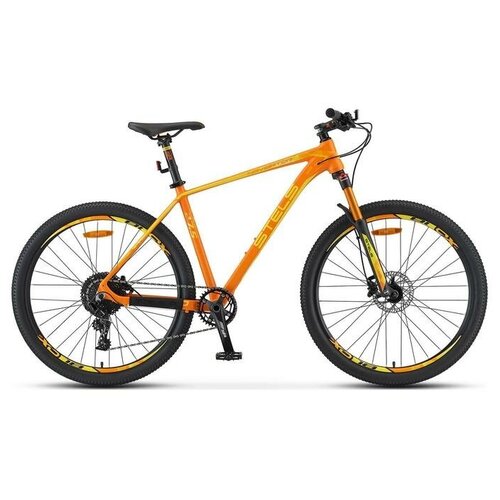 фото Stels велосипед 27,5" stels navigator-770 d, v010, цвет оранжевый, размер 15,5"