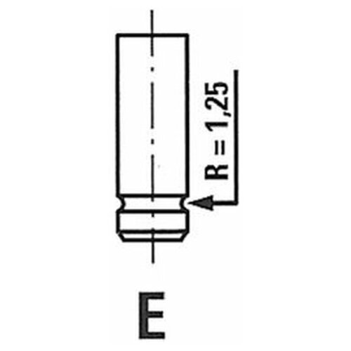 Впускной клапан Freccia R6426SNT для Citroen Jumpy; Mercedes C-CLASS CL203, S203, S204, W203, W204, CLC-CLASS CL203,