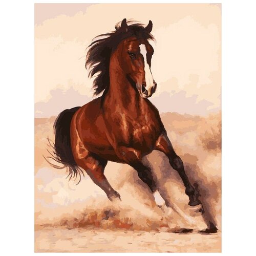 фото Набор для творчества белоснежка картина по номерам на картоне галоп 30 на 40 см