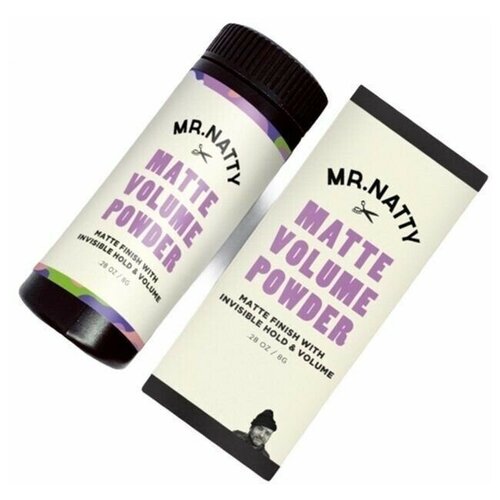 Купить Mr. Natty Matte Texture Powder - Пудра для объема волос с матовым эффектом 8 гр, Mr.Natty