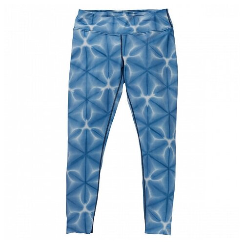 фото Леггинсы burton midweight base layer pant размер l, blue dailola shibori