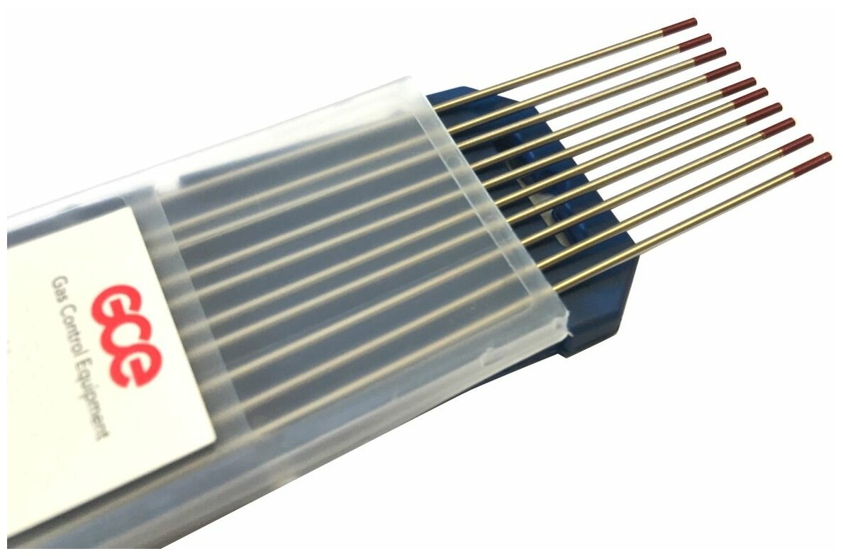 Электроды вольфрамовые GCE WT-20 ф 2,4 мм х 175 мм (10шт.)