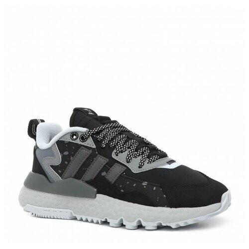 фото Кроссовки adidas nite jogger winterized w черный, размер 36