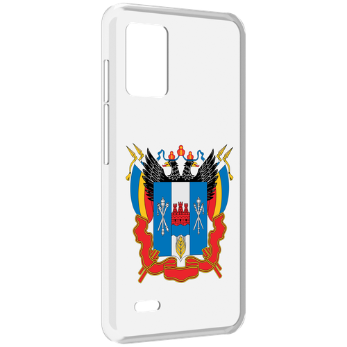 Чехол MyPads герб-ростовская-область для UMIDIGI Bison X10S / Bison X10G задняя-панель-накладка-бампер