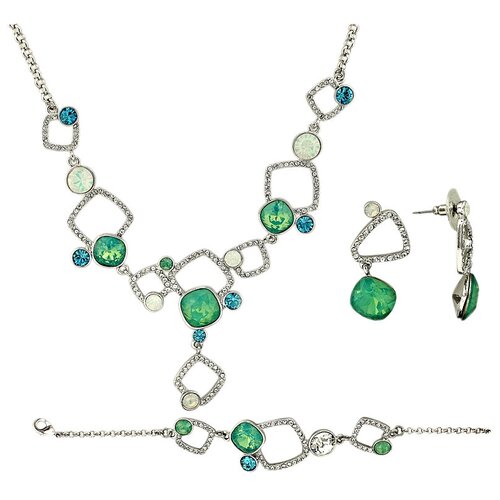 Комплект бижутерии Эстет кристаллы Swarovski 3490₽