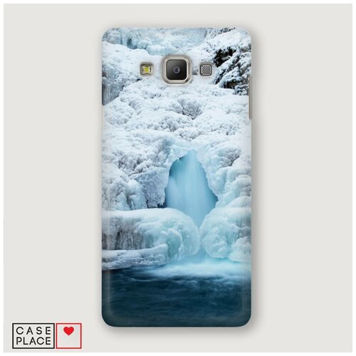 фото Чехол пластиковый samsung galaxy a3 зима 2 case place