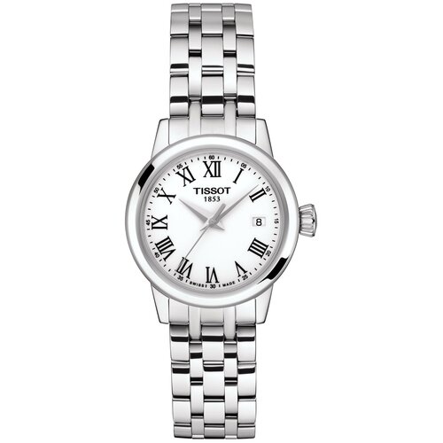 фото Наручные часы tissot наручные часы tissot classic dream lady t129.210.11.013.00, серебряный