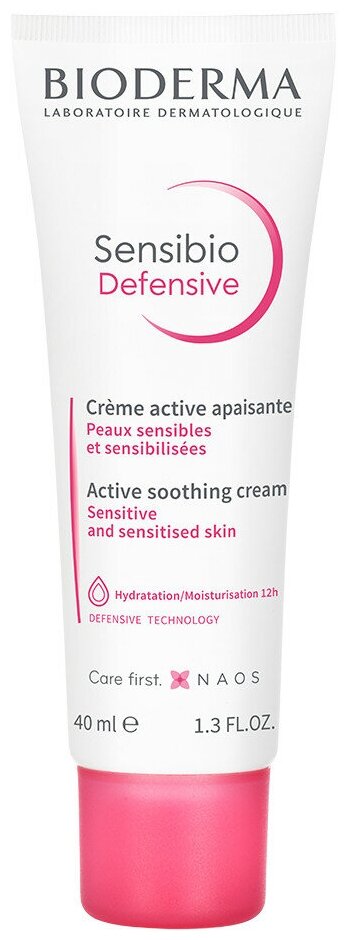 BIODERMA Sensibio/Сенсибио Легкий крем для чувствительной кожи Defensive 40 мл