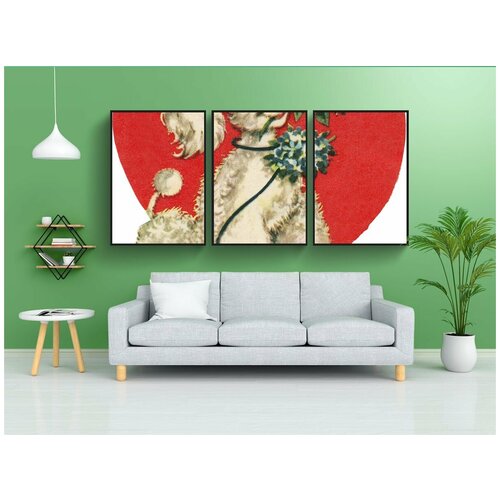 фото Набор модулных постеров для интерьера "любовь, сердце, любящий" 60x90 см. в тубусе, без рамки lotsprints