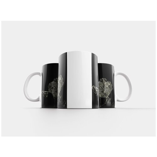 фото Кружка "фрактал, шелк, цифровой" 320 мл lotsprints