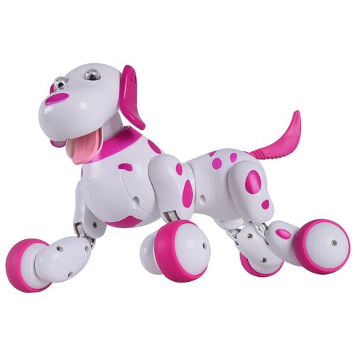 Радиоуправляемая робот-собака Smart Dog Happy Cow - 777-338-Pi радиоуправляемая собака робот amwell smart robot dog dexterity 18011