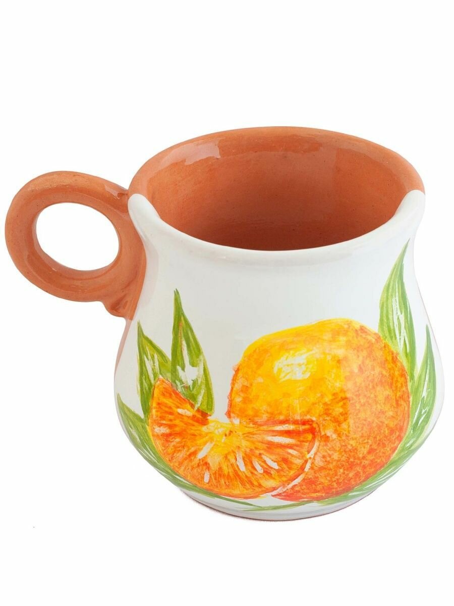фото Чашка кофейная "Мандарины", 100 мл, керамика