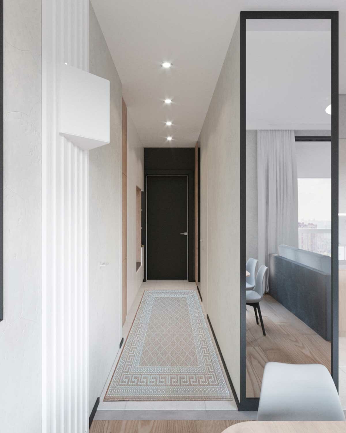 фото Коврик циновка овальный Dream floor, коврик в коридор, коврик на кухню на пол, коврик безворсовый