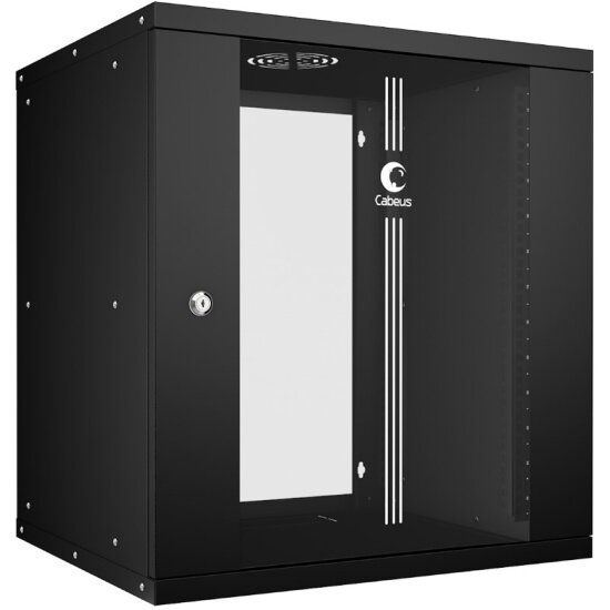 Серверный шкаф настенный Cabeus LIGHT 19" 12U (WSC-05D-12U55/45)