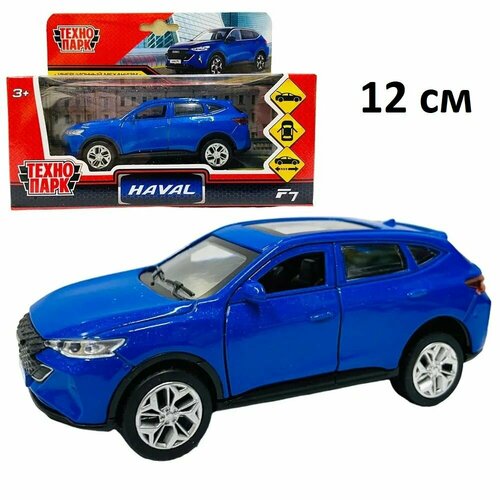 Машинка металлическая Технопарк, Haval F7, 12 см, синий