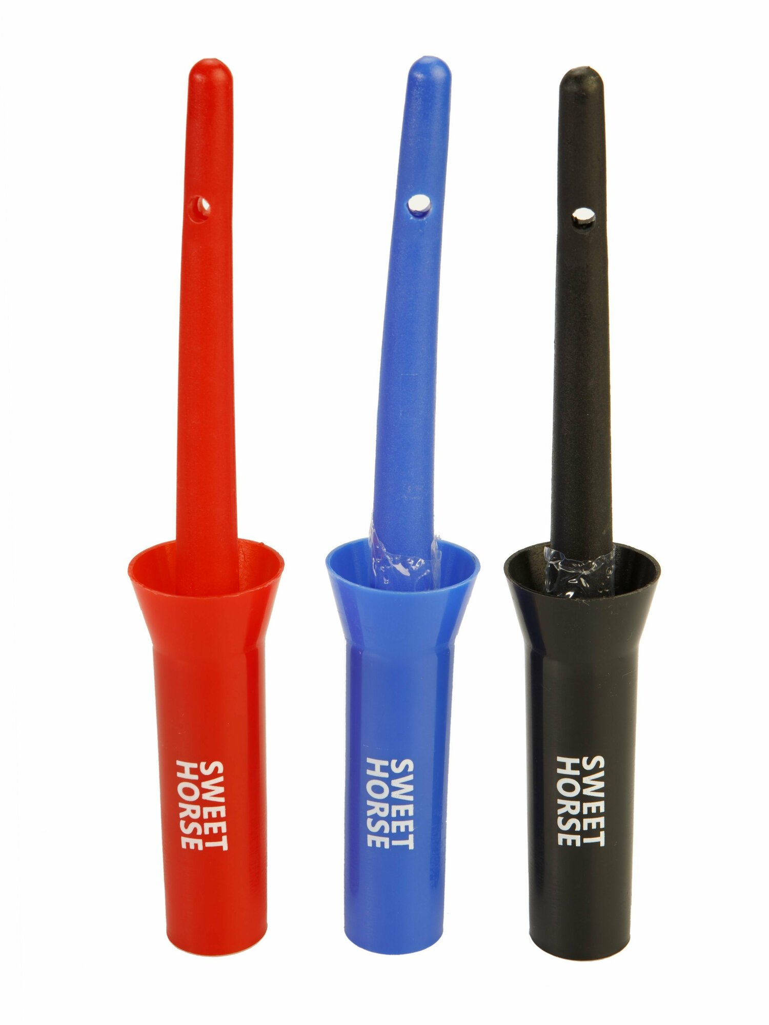 Sweethorse / Кисточка для копыт с колпачком, для лошади, синяя — фото 1