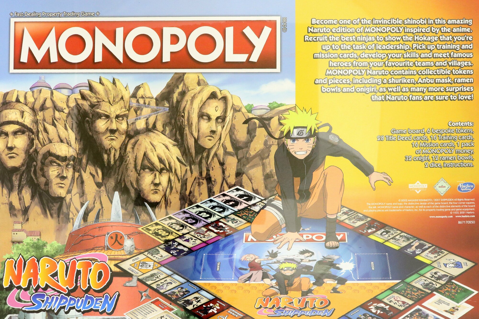 Игра Монополия Naruto, на английском языке WM00167-EN1-6 Winning Moves - фото №7