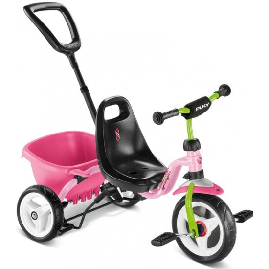 Трехколесный велосипед Puky Ceety 2219 pink/kiwi розовый/салатовый