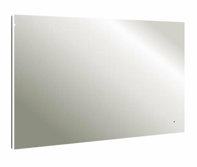 Зеркало Aquanika Quadro 100 x 70 см, AQQ10070RU126, с подсветкой, датчик движения, белый