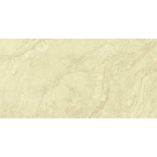 Плитка керамогранит для пола матовый под мрамор Travertino Cream Staro 1200х600/9, упаковка 4 шт. / 1.44 кв. м