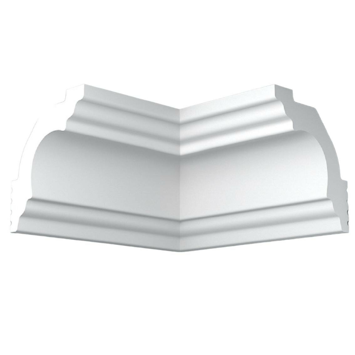 Уголок потолочный экструдированный, плинтэкс внутренний I35/35SC, белый, 35х35мм, 4шт